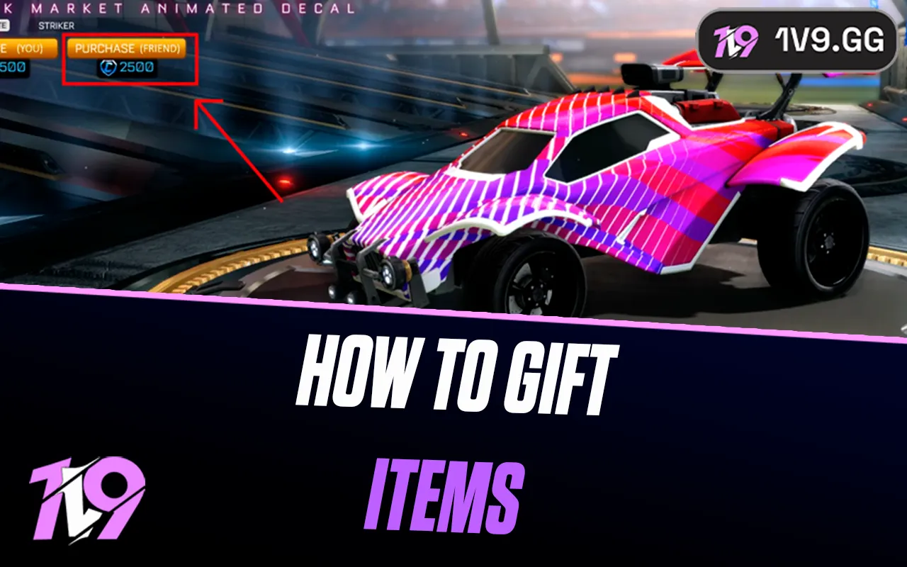 How to Gift Items in Rocket League (2026 Method)